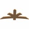 Ekena Millwork Davenport Timber Gable Bracket, Western Red Cedar, 60"W x 27"H x 1 1/2"D x 5 1/2"F, 11/12 Pitch GBW060X27X0206DAV00SWR - alternate 5